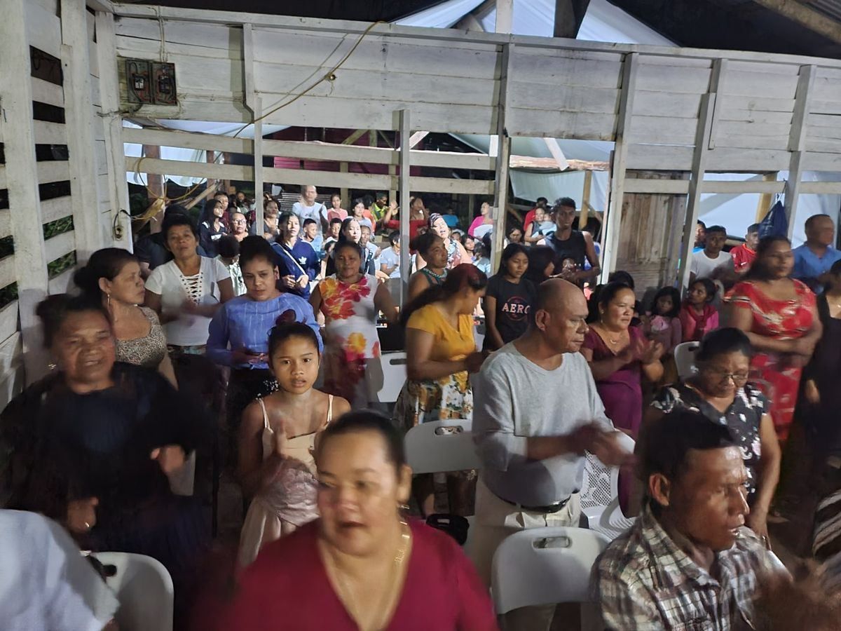 A full house on Sunday